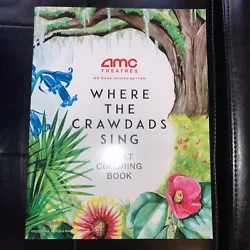 AMC Theatres WHERE THE CRAWDADS SINGS Souvenir Adult Coloring Book - 16 images. Item is brand new in unused condition....