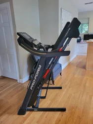 I received this treadmill from a client of my moving company who no longer had any space for it. She reported that she...