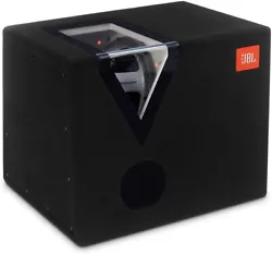 The stylish box features a look-in acrylic window shaped like the JBL exclamation point, making the GT-12BP as...