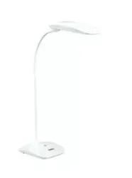 Condition is New. SUNBEAM LED Desk Lamp 3 Touch Dimming ENERGY STAR NEW WHITE. 3 Levels of Dimming Sturdy Base Easy...