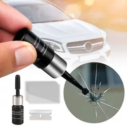 Car Windshield Windscreen Glass Repair Resin Kit Auto Vehicle Window Fix Tool. 1 Repair resin. Practical car glass...