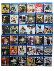 Manual may not be always be available. You Choose. These are pre-owned used clean copies tested and works. DLC...