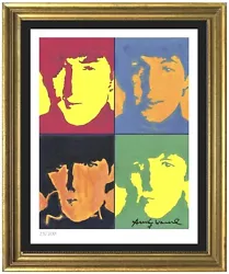 Therefore, this is a creative reproduction of the Andy Warhol artwork. was published about the British pop group....