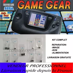 Vend kit complet de condensateurs neufs. -le son inaudible . contenue du lot .