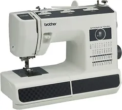 The Brother ST371HD Strong & Tough Sewing Machine Refurbished is built heavy duty to handle thick seams, outdoor...