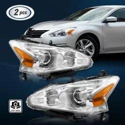 2013 / 2014 / 2015 Nissan Altima 4-Door Sedan. Headlights bulbs are not included. As a much brighter alternative to...