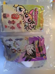 Burger King Vintage Happy Meal the powerpuff girls, dragon ball z, NEW.