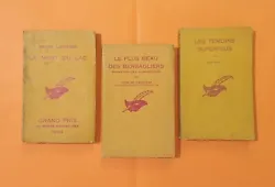 Lot de 3 livres anciens _collection Le Masque des années 1959, 1962, 1964 3 romans policiers. Expédition rapide et...