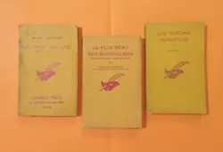 Lot de 3 livres anciens _collection Le Masque des années 1959, 1962, 1964 3 romans policiers. Expédition rapide et...