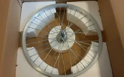 The wheel is compatible with any 20