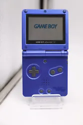 Console Nintendo game boy advance sp (GBA SP) Bleu Kyogre 100% authentic et Original PALLe son est okLe retroéclairage...