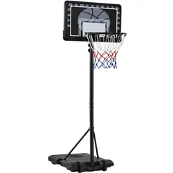 With the help of this portable and height-adjustable basketball hoop, your kids can practice their basketball skills in...