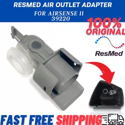 The Air Outlet Adapter must be properly installed whenever the CPAP device is in use. To remove the Air Outlet Adapter...