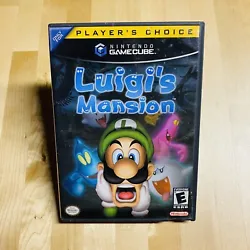 Authentic 2001 Luigi’s Mansion USA for Nintendo GameCube Complete CIB Tested & WorkingVintage item with moderate to...