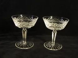 2 WATERFORD TYRONE CHAMPAGNE GLASSES. VERY GOOD CONDITION.