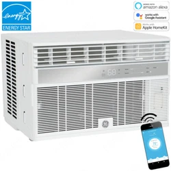 GE 8000 BTU Smart Window Air Conditioner w/ Energy Star. Cool your room, office or garage with theGE 8000 BTU Window...