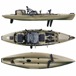 12ft Pedal Fishing Kayak . ·Two-piece paddle. Pedal Drive:9lbs. · Pedal drive with flexible fins. ·Pedal drive lock...