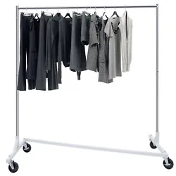 【Standard Clothing Rack】Great for organize and create storage space in your laundry room, bedroom or student...