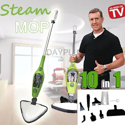 (Suitable ForFlat Mop. 9) Mop heads can be adjusted with widely rotation Angle,it is able to clean corner. 10 in 1...
