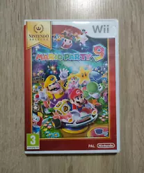 Jeu Mario Party 9 sur Wii. Boite, CD et notice.