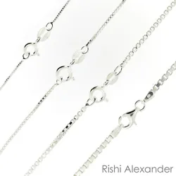 These Chains are Italian Factory made from Genuine. 925 Sterling Silver, Stamped Italy 925. -See photos to choose the...
