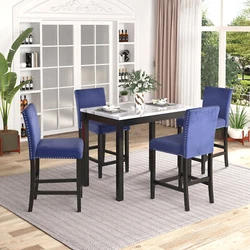 Modern Small Places Design Come with 4 chairs, this graceful counter height dining chair is designed for small places....