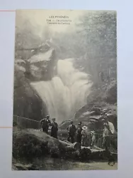 Carte Postale Cascade De Cerisey Les Pyrenees 1909 Avec Timbre F803. Carte postale envoyee a paris en 1909 Souvenir ...