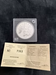 Monnaie argent collection Europa année 2000.
