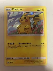 Pokémon TCG Pikachu SM Black Star Promo SM206 Holo Promo