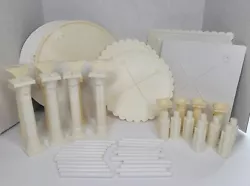 Vintage Bush Wedding Cake Stand/Trays, Cupcakes, Pillars, Lot of 20+ pieces Vintage. This is a lot of 20+ cake stands,...
