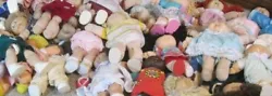 The dolls that are for sale are listed with individual numbers. Buy the doll you want by choosing the number on the...
