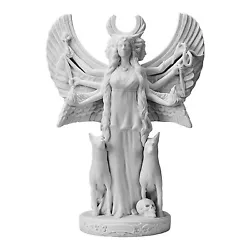 HEKATE (Hecate) was the goddess of magic, witchcraft, the night, moon, ghosts and necromancy. Cast Marble statues are...