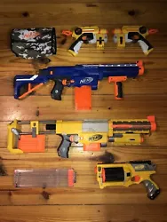 nerf gun lot used guns. Condition is Used. Shipped with USPS Priority Mail.