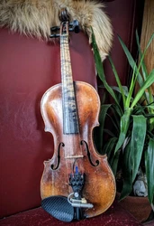 This violin is a piece of history! Im not sure how old it is but it does have the label Jacob Stainer in Absam Prope...