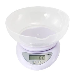 Capacity: About 200oz (12.5lb)/ 5000g (5kg). The digital kitchen scale has a built-in high-precision load sensor with a...