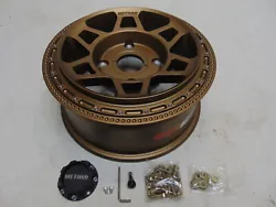 Method 405 Beadlock Wheel 15x7 4+3 Offset 4/136 Bronze/Matte Black.