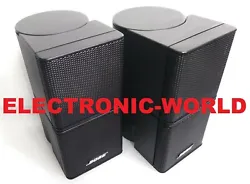 Mint Black Pair of Bose Jewel Double Cube. These speakers are MINT BEAUTIFUL LIKE N E W & 100% WORKING. 100% working...