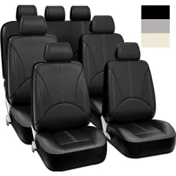 Full surround design, better protect your car seat against dirt, spills, stains, crumbs and pet hairs. Airbag...