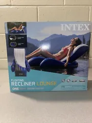 Relax and enjoy the warm weather with this Intex 58868AL Inflatable Pool Floating Recliner Lounge. Made by one of the...