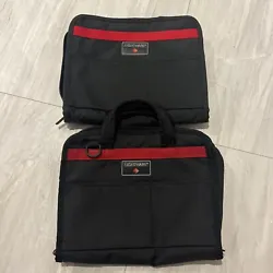 Lightware USA 2 Pc. Medium Canvas Equipment Case Tote Bag 🇺🇸. Both are in Excellent condition Extremely light...