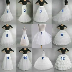Bridal Wedding Petticoat Hoop Crinoline Prom Underskirt Fancy Skirt Petticoat. Bridal Veil. Length: 150 cm (First...