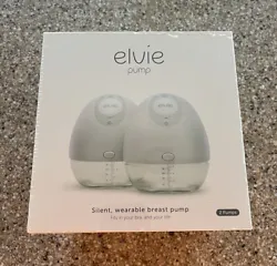 You are bidding on a brand new and still factory sealed, Elvie Double Electric breast pump. This is a silent wearable...