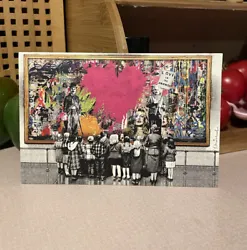 Mr. Brainwash limited edition postcard from the Los Angeles Art Museum Exhibit in Beverly Hills, CASize: 4x6”Solid...