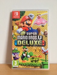 Super mario bros U deluxe nintendo switch complet comme neuf.