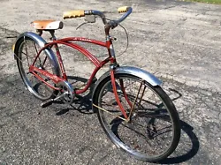 Vintage Schwinn CORVETTE 26” Men’s Bike - Original - Good. Original paint has some surface rust, same with chrome....