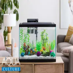 Constructed of high-strength silicone glassIdeal starter fish tank or terrarium for a wide range of fish and reptiles....