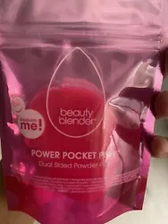 BEAUTYBLENDER POWER POCKET PUFF Dual Sided Powder Puff - NEW! :). Purchased from Sephora