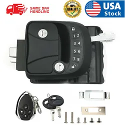 1 x RV Keyless Lock. Unlimited keyless handles per fob. Protect your RV without fear of losing your keys. Ideal for...