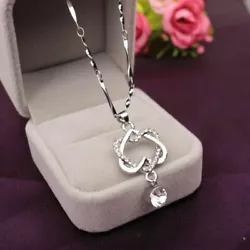 Chain Style: Link Chain. Style: Pendant. Opportunity: Casual, Party. Color: Silver. Material: Alloy. If item is...