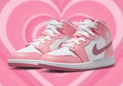 Color : Coral Chalk/Desert Berry-White. The shoes are new and unaffected. Year of Release : 2023.